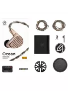 64 AUDIO OCEAN - High-End 6-Driver Hybrid Reference IEM with 32 Passive Acoustic Tuning Configurations