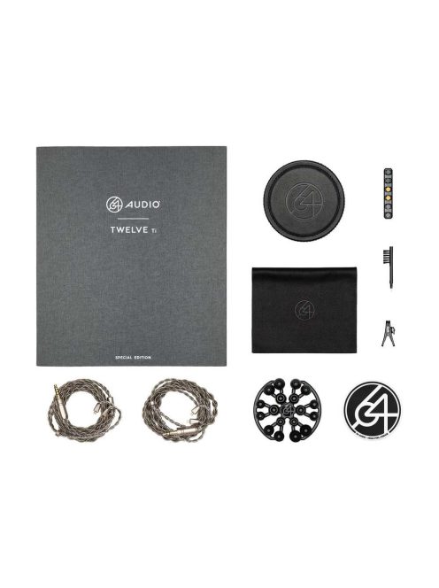 64 AUDIO TWELVE Ti - Limited Edition High-End 12 Driver Reference In-Ear Monitor