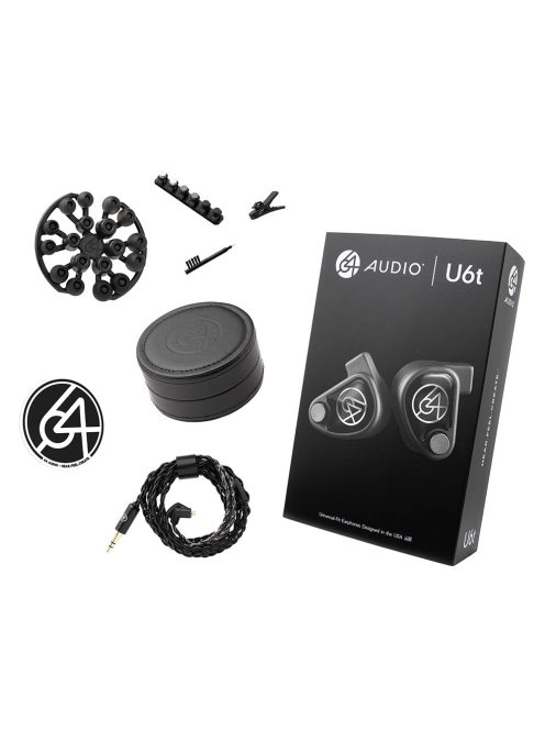 64 AUDIO U6T - High-End 6 BA driver In-Ear Monitor for mid-range monitoring