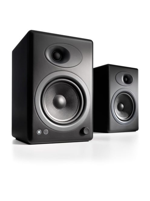AUDIOENGINE A5+ - Premium Powered Speaker System with Remote - Satin Black