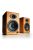 AUDIOENGINE A5+ BT - Wireless Premium Powered Speaker System with Bluetooth 5 and aptX HD - Solid Bamboo