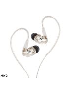 AUDIOFLY AF1120 MK2 - Noise isolating professional 6 BA  driver In-Ear monitor headphones with detachable  Audioflex® cable  - Clear