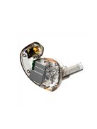 AUDIOFLY AF1120 MK2 - Noise isolating professional 6 BA  driver In-Ear monitor headphones with detachable  Audioflex® cable  - Clear