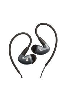   AUDIOFLY AF160 MK2 - Geräuschisolierende professionelle 3-BA-Treiber In-Ear-Monitor-Kopfhörer mit abnehmbarem Audioflex®-Kabel - Grau