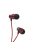 BRAINWAVZ DELTA - Stereo In-Ear-Kopfhörer mit Mikrofon und COMPLY® Schaumstoff-Ohrstöpseln - Rot