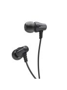 BRAINWAVZ JIVE -  Stereo high quality In-Ear headphones, with Mic and COMPLY® foam eartips  - Black