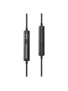 BRAINWAVZ JIVE -  Stereo high quality In-Ear headphones, with Mic and COMPLY® foam eartips  - Black