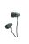 BRAINWAVZ JIVE -  Stereo high quality In-Ear headphones, with Mic and COMPLY® foam eartips  - Green