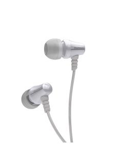  BRAINWAVZ JIVE -  Stereo high quality In-Ear headphones, with Mic and COMPLY® foam eartips  - White