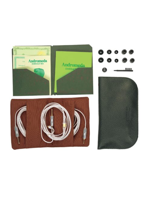 CAMPFIRE AUDIO ANDROMEDA EMERALD SEA - Five BA Driver In-Ear Monitor Earphones with MMCX Cables