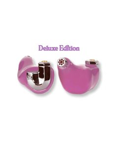   CAMPFIRE AUDIO BONNEVILLE - Single Dynamic and Triple BA Driver In-ear Monitor Earphones with Silver Plated Copper MMCX Cable - Bonneville Purple - Deluxe