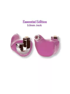   CAMPFIRE AUDIO BONNEVILLE - Single Dynamic and Triple BA Driver In-ear Monitor Earphones with Silver Plated Copper MMCX Cable - Bonneville Purple - Essential 3.5mm