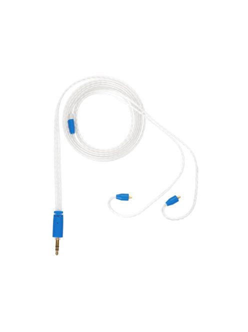CAMPFIRE AUDIO TIME STREAM CHROMATIC - Universal MMCX Connector Silver Plated Copper Litz Earphone Cable - Cascara Blue - 3.5mm