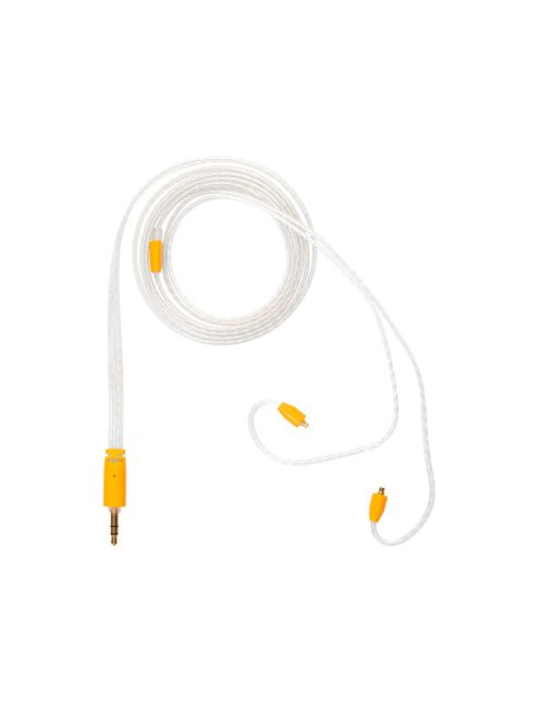 CAMPFIRE AUDIO TIME STREAM CHROMATIC - Universal MMCX Connector Silver Plated Copper Litz Earphone Cable - Supermoon Orange - 3.5mm