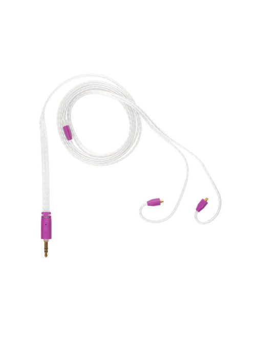 CAMPFIRE AUDIO TIME STREAM CHROMATIC - Universal MMCX Connector Silver Plated Copper Litz Earphone Cable - Bonneville Purple - 3.5mm