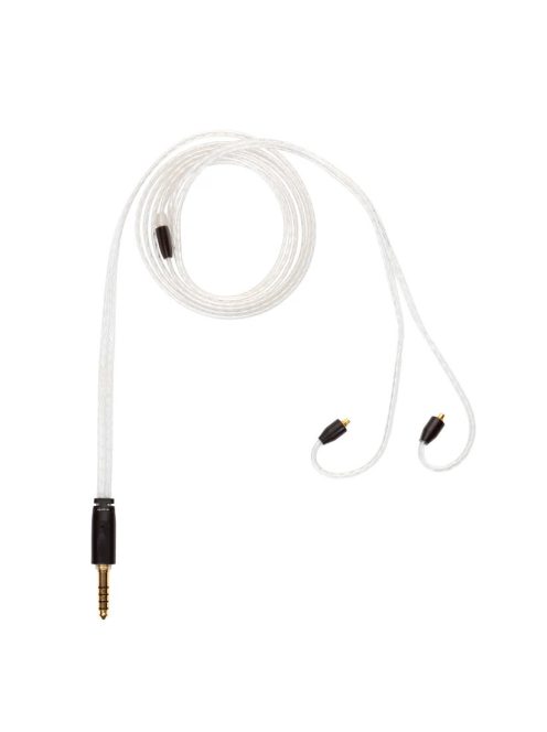 CAMPFIRE AUDIO TIME STREAM CHROMATIC - Universal MMCX Connector Silver Plated Copper Litz Earphone Cable - Black - 4.4mm