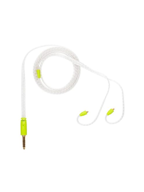 CAMPFIRE AUDIO TIME STREAM CHROMATIC - Universeller MMCX-Steckverbinder Versilbertes Kupfer-Litzen-Kopfhörerkabel - Ponderosa Grün - 4,4 mm