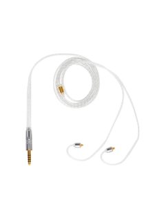   CAMPFIRE AUDIO TIME STREAM METAL - Universal MMCX Connector Silver Plated Copper Litz Earphone Cable - 4.4mm