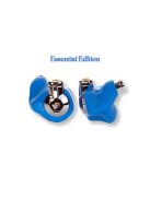 CAMPFIRE AUDIO CASCARA - Single Dynamic Driver In-ear Monitor Earphones with Silver Plated Copper MMCX Cable - Cascara Blue - Essential