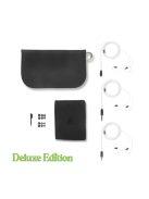 CAMPFIRE AUDIO PONDEROSA - Five BA Driver In-ear Monitor Earphones with Silver Plated Copper MMCX Cable - Black - Deluxe