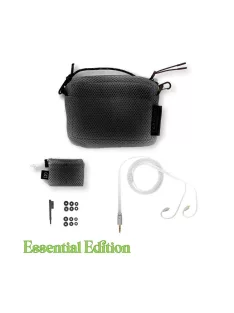   CAMPFIRE AUDIO PONDEROSA - Five BA Driver In-ear Monitor Earphones with Silver Plated Copper MMCX Cable - Black - Essential 3.5mm