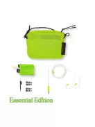 CAMPFIRE AUDIO PONDEROSA - Five BA Driver In-ear Monitor Earphones with Silver Plated Copper MMCX Cable - Ponderosa Green - Essential 3.5mm