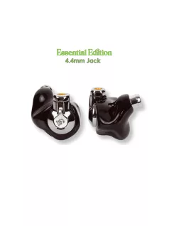   CAMPFIRE AUDIO PONDEROSA - Five BA Driver In-ear Monitor Earphones with Silver Plated Copper MMCX Cable - Black - Essential 4.4mm