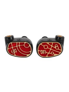   CAMPFIRE AUDIO SOLARIS VULCAN - Limitierte Edition mit Triple BA und Single Dynamic Driver In-Ear Monitor Ohrhörern mit versilberten Kupfer-MMCX-Kabeln
