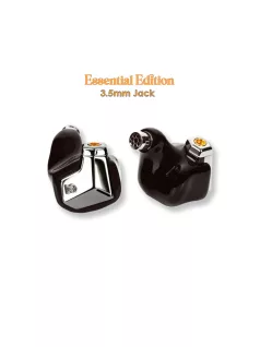   CAMPFIRE AUDIO SUPERMOON - Cuffie con monitor in-ear con driver magnetico planare singolo e cavo MMCX in rame placcato argento - Neri - Essential 3,5mm