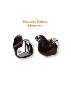   CAMPFIRE AUDIO SUPERMOON - Single Planar Magnetic Driver In-ear Monitor Earphones with Silver Plated Copper MMCX Cable - Black - Essential 4.4mm