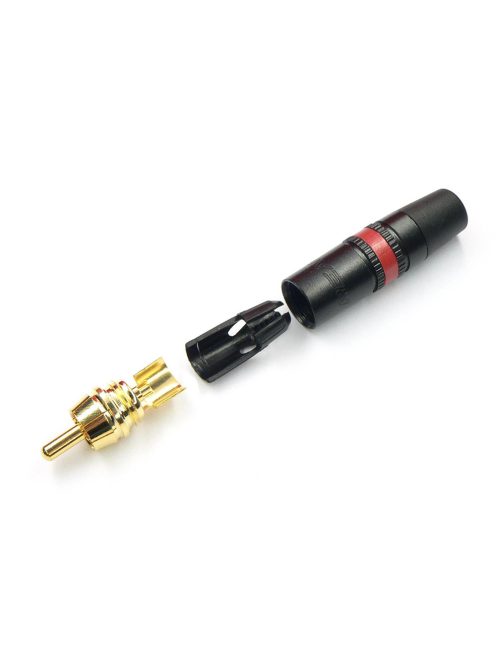 NEUTRINO RCA (M) - CABLE RCA (M) - Pereche de cabluri de interconectare HiFi Mogami cu conectori de aur Neutrik RCA de mascul - 0,75m