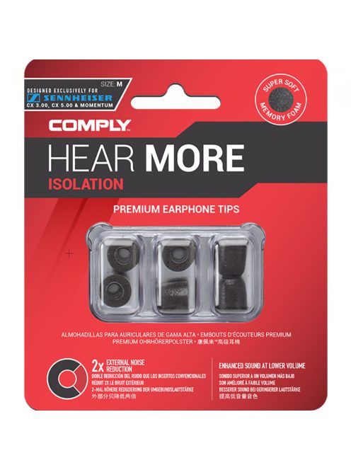 COMPLY CORE SERIE T-167 - Universelle Memory-Schaum Ohrstöpsel - M