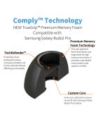 COMPLY TRUEGRIP PREMIUM FOR SAMSUNG GALAXY BUDS2 PRO - Memory Foam Ear Tips for Samsung Galaxy Buds2 Pro - S