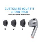 COMPLY TRUEGRIP PREMIUM FOR SAMSUNG GALAXY BUDS3 PRO & BUDS4 PRO - Memory Foam Ear Tips for Samsung Galaxy Buds3 Pro and Buds4 Pro - M