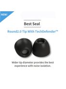 COMPLY SMARTCORE - Universal Memory Foam Ear Tips - M - TRZ-SC Round