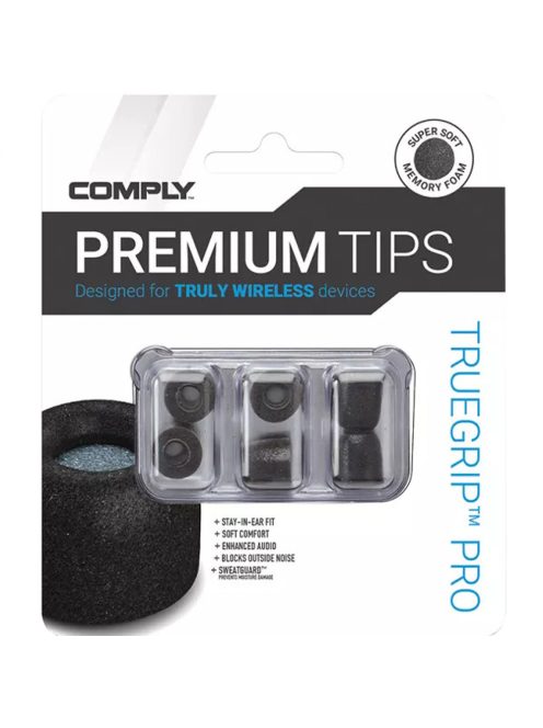 COMPLY TRUEGRIP TW-170-A - Memory Foam Earbud Tips for TWS - S