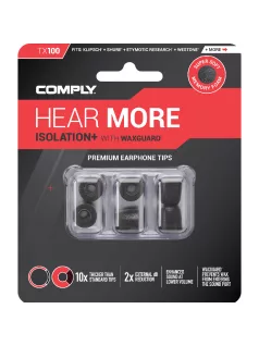 COMPLY ISOLATION PLUS TX-100 - Memory Foam Earbud Tips - S