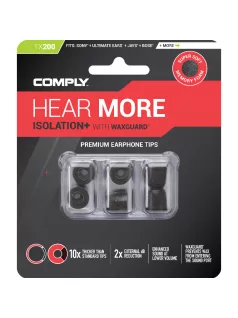 COMPLY ISOLATION PLUS TX-200 - Memory Foam Earbud Tips - L