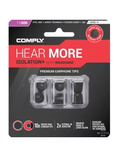 COMPLY ISOLATION PLUS TX-500 - Memory Foam Earbud Tips - S