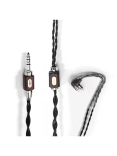   DD HIFI BC130C ERYX - 4.4mm Balanced IEM Upgrade Cable with Interchangeable 0.78mm 2-Pin and MMCX Connectors - RhP