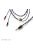 DD HIFI BC150B - Cablu simetric argintiu pentru căști cu conector Pentaconn de 4,4 mm - 195cm - 2-Pin