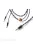 DD HIFI BC150B 3.5mm EXTENDED - Balanced Silver Headphone Cable with 4.4mm Connector - 195cm