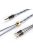DD HIFI BC150B - Balanced Silver Headphone Cable with 4,4mm Pentaconn Connector - 295cm - 3,5mm (Extended)