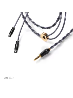   DD HIFI BC150B 490 MINI-XLR 4-PIN - Cablu simetric din argint pentru căști cu conector de 4.4mm - 145cm