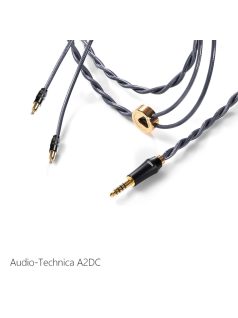   DD HIFI BC150B A2DC - Cablu pentru căști simetric din argint cu conector de 4.4mm - 145cm