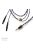 DD HIFI BC150B FOCAL LEMO - Balanced Silver Headphone Cable with 4.4mm Connector. - 145cm