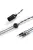 DD HIFI BC150XLR 2.5mm AUDIO-TECHNICA - Cablu de căști simetric din argint cu conector XLR cu 4 pini - 195cm