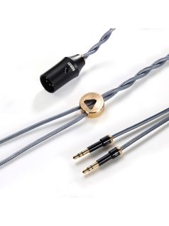   DD HIFI BC150XLR 3.5mm Extended - Balanced Silver Headphone Cable with 4-Pin XLR Connector - 195cm