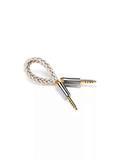 DD HIFI BC44 NET - Shielded Balanced Audio Interconnect Cable with 4.4mm Plugs - 10 cm
