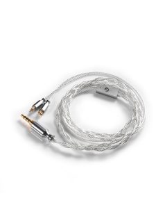   DD HIFI M120A - Universal 3,5mm Silver-coated Copper Litz Earphone Cable with Remote and Mic - 2-Pin